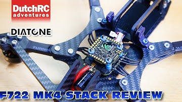 Diatone / Mamba F722 MK4 + F65 128K ESC mini stack - STACK REVIEW