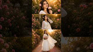 WHITE DRESS 🤍 Trending Photo Edit || Chatgpt Photo Edit #chatgpt #photoediting #geminiai