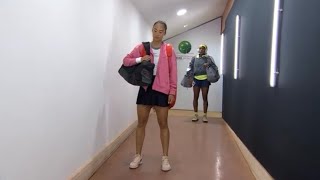 Coco Gauff puts on a show vs Qinwen Zheng WTA Tennis Coverage QF