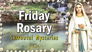 Pray the Rosary Today Friday 🙏 Sorrowful Mysteries of the Rosary, October 17, 2025, Scenic Video