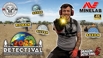 Detectival 2025 Saxon, Roman & Silver! I Metal Detecting UK I Manticore I Dragon Detecting I Relix