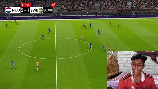 🔴Live: Netherlands vs Sweden | World Cup 2026 Live | NED vs SWE Live |Video Game Simulation screenshot 1