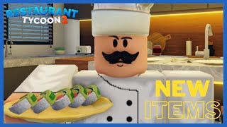 Restaurant tycoon 2 new items build Part 2 screenshot 2