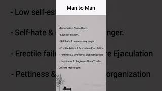 Man to Man Talk 💬 | Truth About Masturbation (Myths vs Facts) ⚠️ #man