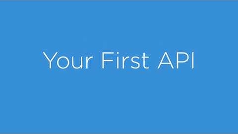 Video 2 of Mashery Product Demo Series - Your First API with Mashery