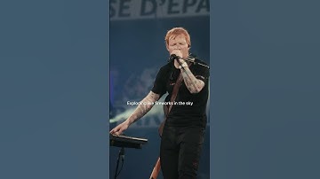 Thumbnail of Ed Sheeran - Sapphire (Live Performance) #shorts