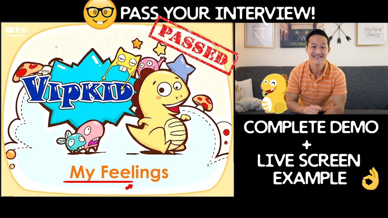 How to PASS Your VIPKID Interview! Newest Jan 2018 - YouTube