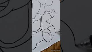 How To Draw Little Minnie Mouse - Easy Step-By-Step Drawing Lessons - By Chelsea