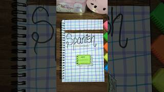 Aesthetic Notebook Border "Spanish"✨| Easy Notes Design✨💖 #frontpage#borderdesign#atelier.preet_2103