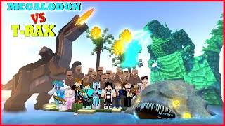 1000 YOUTUBER SURVIVAL HARDCORE DI PULAU TERKECIL MINECRAFT ! The Bloop VS Godzilla FULL EPISODE