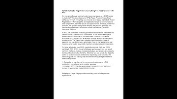 NDIS Sole Trader Registration: Everything You Need to Know with RPC