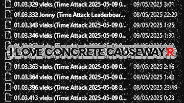 Inertial Drift | Bullet - Concrete Causeway R [1:03:32] | in an ideal world this lap is good