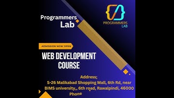 web development course in Rawalpindi Islamabad