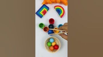 Really satisfying sort color Asmr #satisfying #asmr #sortingcolor