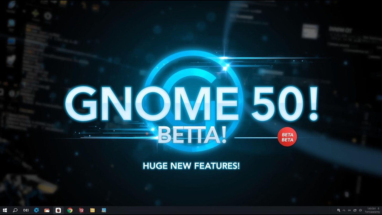 GNOME 50 Desktop Environment Enters Public Beta – Massive Performance Boost, New Features