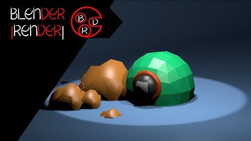 Alien scene in blender | in blender 2.79 | by BLENDER RENDER |