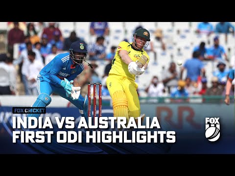 India v Australia - 1st ODI Full Match Highlights I 22/09/23 I Fox Cricket