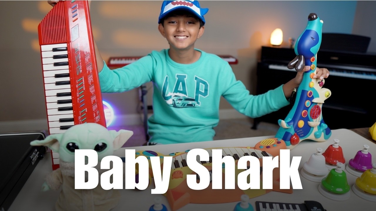Baby Shark on 20 Instruments! 🎶🦈 - YouTube