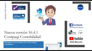 Nueva versión 16.4.1 de Contpaqi Contabilidad