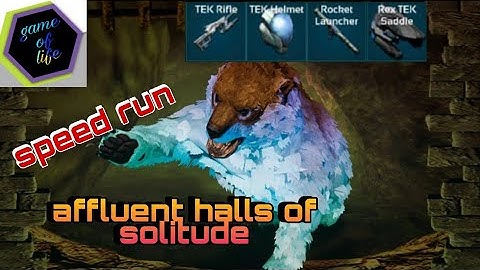 Affluent halls of solitude|New dungeon|speed run|Ark mobile|