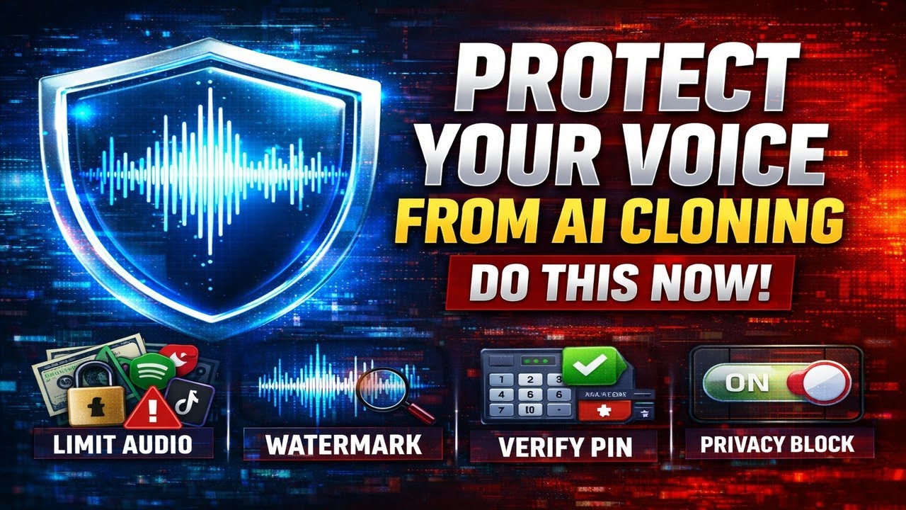 How to Protect Your Voice From AI Cloning Do This NOW - YouTube