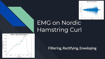EMG on Nordic Hamstring Curl - Filtering, Rectifying, Enveloping -