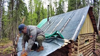 Cabin Life in the Woods | Build Log Cabin