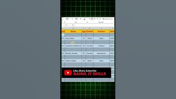 ⚡Clean Up! Delete Blank Rows & SAVE HOURS in Excel #excel #shorts