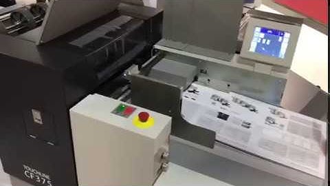 TOUCHLINE CF375 - For Efficient Print Finishing Production!