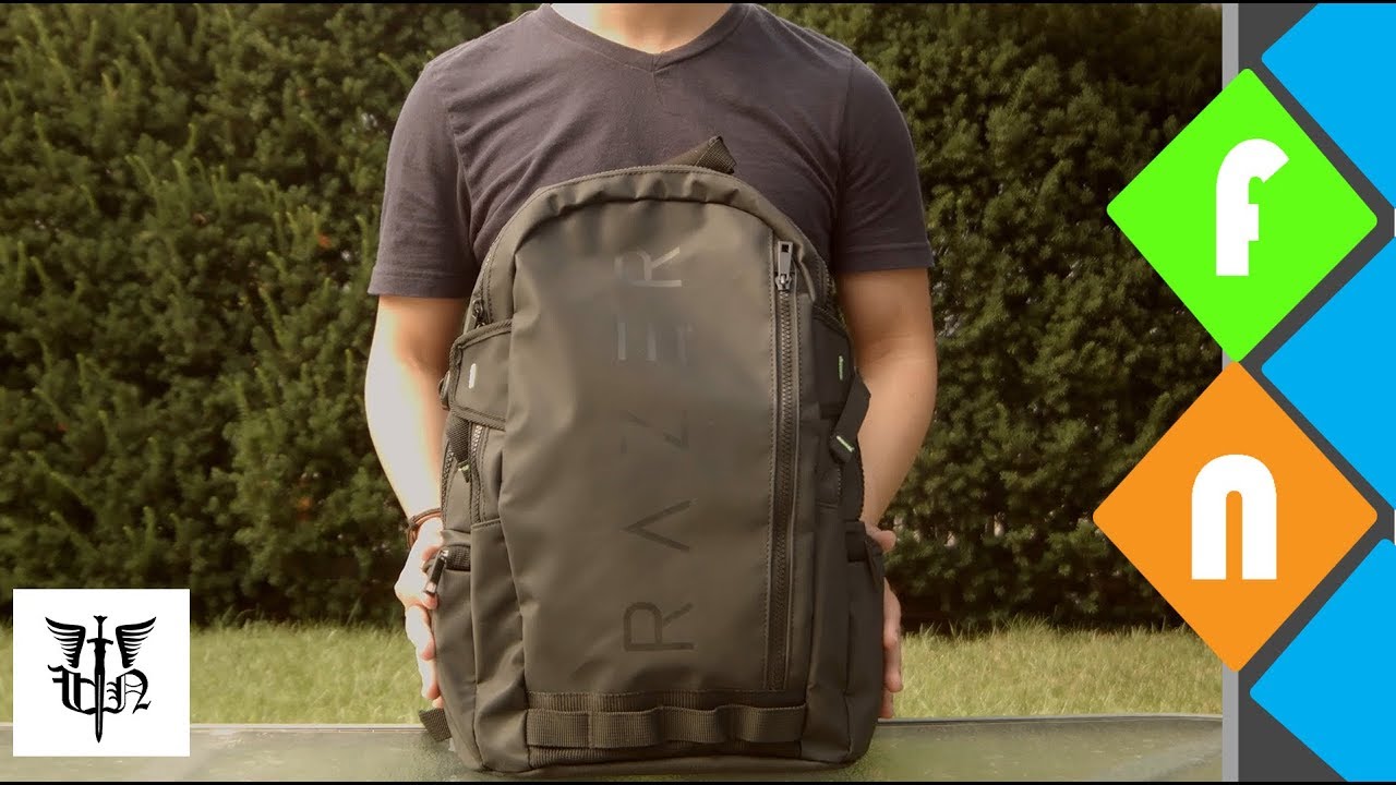 What S In My Tech Bag Summer 17 Ft Razer Rogue Backpack Youtube