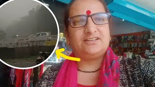 आज का मौसम रहा कुछ इस प्रकार भयानक तूफान।। Badangadi UK vlog II