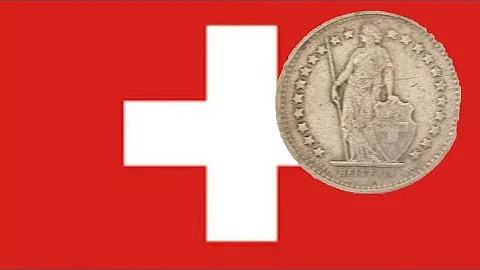 Switzerland 1944 1/2 Franc .835 Silver Coin