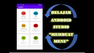 Android - Belajar membuat tampilan Menu atau Dashboard screenshot 5