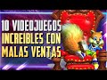 10 VIDEOJUEGOS que fueron INCREÍBLES pero FRACASARON EN VENTAS