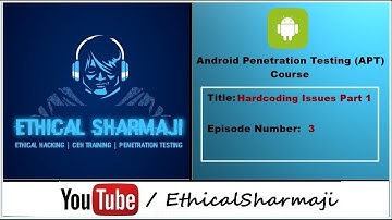 APT #3 Hardcoding Issues Part 1