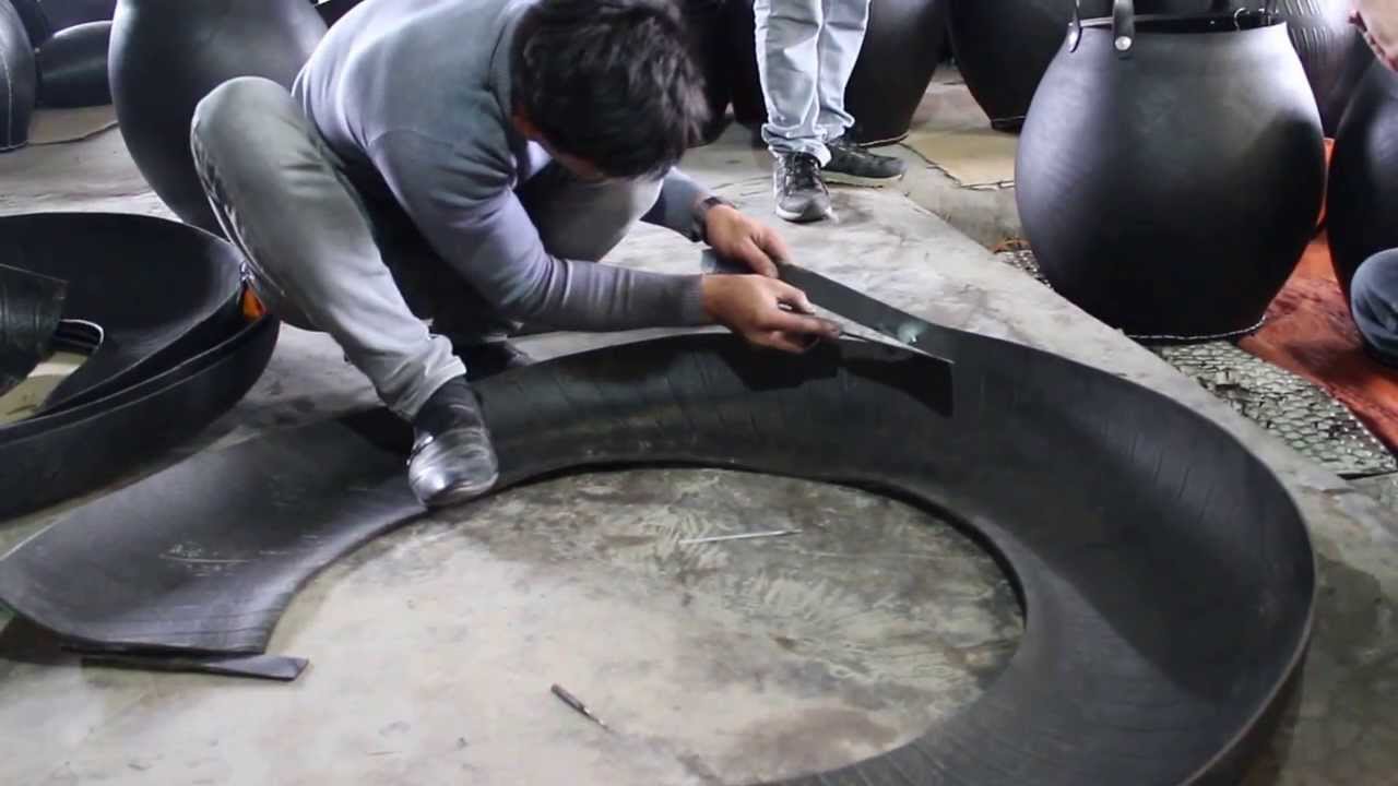 Recycled Rubber Tire Factory in Vietnam