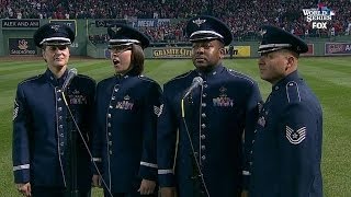 USAF band sings 'God Bless America' screenshot 5
