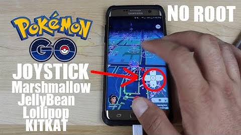 PokeMon Go JoyStick NO ROOT Hack Lollipop KitKat JellyBean ANY ANDROID!