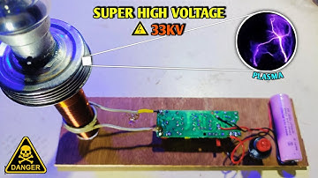 High Voltage Spark Creates Mesmerizing Plasma | high voltage experiment | #sciencefundiy #Sparklab