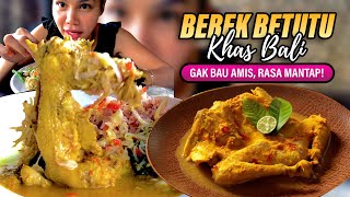 BEBEK BETUTU KHAS BALI RASA MANTAP GAK BAU AMIS GUYS❗