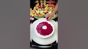 Mẹo cắt tỉa rau củ đẹp như đầu bếp chuyên nghiệp  #CắtTỉaChuyênNghiệp #TrangTríMónĂn