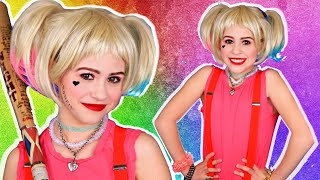 Harley Quinn Birds of Prey Makeup and Costume