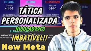 [FIFA 22] FORMAÇÃO NEW META E TATICA ATUAL DO NICOLAS PRO PLAYER!