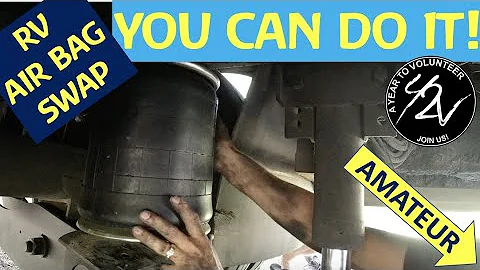 DIY RV Air Bag Installation| XCR Freightliner | Full time RV