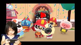 Dr. Panda Fire Fighter | android game | sangat menyenangkan screenshot 4