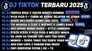DJ TIKTOK TERBARU 2025🎵DJ TABOLA BALE X CALON MANTU IDAMAN🎵DJ PICA PICA 2 - TIMUR KE BARAT 🔥