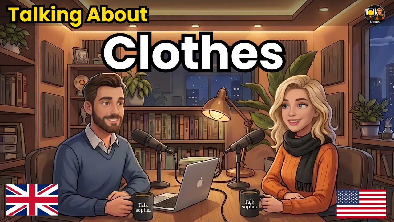 Clothes Conversation How to Talk About Your Clothes in English | English Conversation ...
