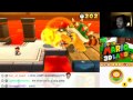 Super Mario 3D Land 3DS World 5 Boss Battle Fake Bowser 