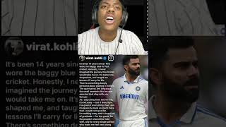 Ishowspeed&#39;s Reaction for Virat Kohli retirement💔😭 #cricket #ishowspeed #subscribe #likke #like