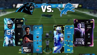 Can the BEST Panthers Theme Team Defeat the BEST Lions Theme Team? | Madden 23 Ultimate Team